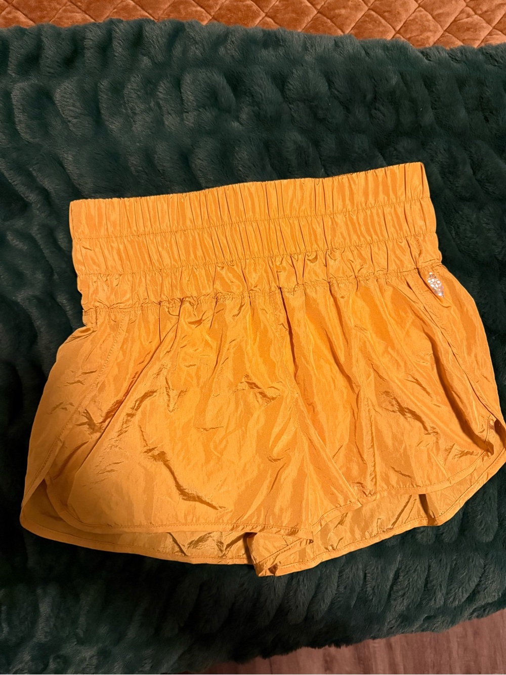 FP Movement by Free People Orange Athletic Shorts